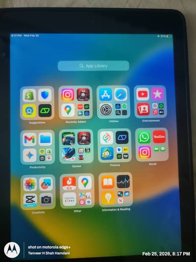 iPad 5th Generation for Sale , Genuine Condition