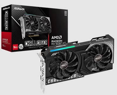 ASRock amd Radeon 9060xt 16gb OC edition with warranty