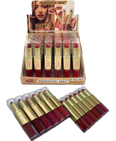 Romantic May 2 in 1 lipstick+lip gloss