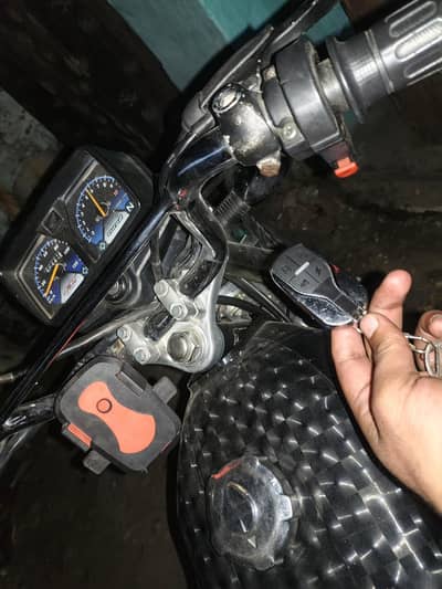 Honda CG 125SP 2020 Model – 5 Gear – Self Start with Remote – Black