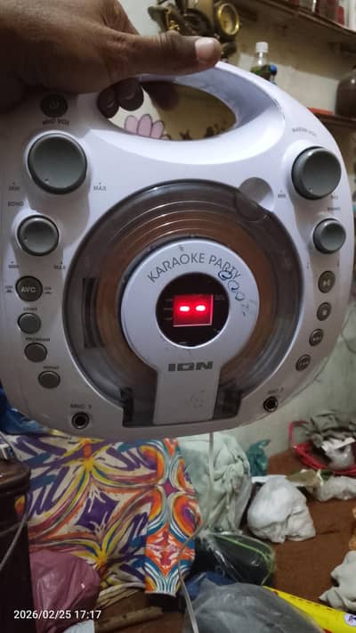 Ion Audio Karaoke Party portable player. 03333 198 793