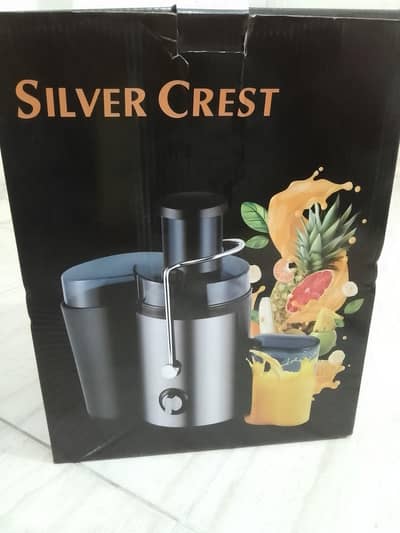 Silver Crest Electric juicer