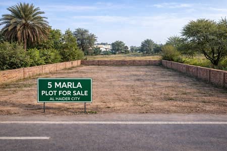 5, 7 & 12 Marla Residential Plots for Sale Al-Haider City, Ahmad Pur Road BWP