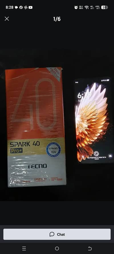 Tecno Spark 40 pro plus