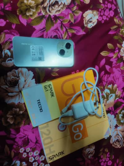 Tecno spark go 1 with complete box