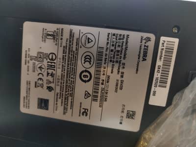zebra kg420t not use 10 / 10 condition box missing
