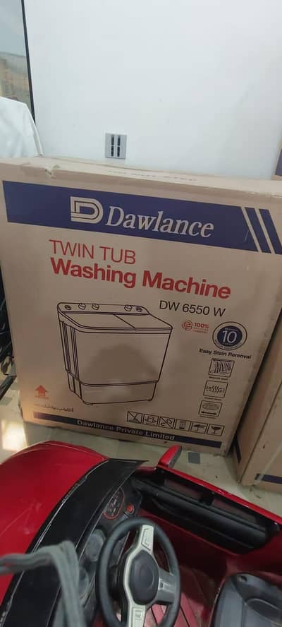 DW 6550 Clear Lid Twin Tub Washing Machine