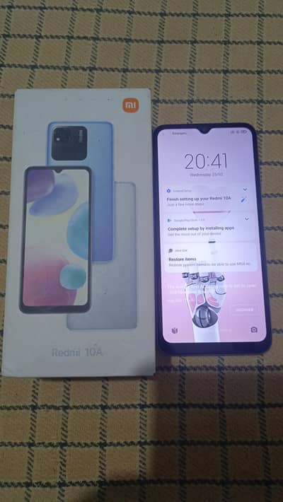 I'm selling redmi 10A all ok 15k sa kam waly rabta na kary