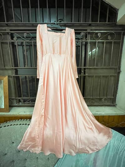 Silk Peachy pink maxii With FREE nail set