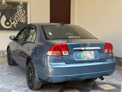 Honda civic exi blue color