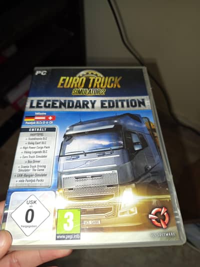 EURO truck simulator 2 (LEGENDARY EDITION) for sale in 10/10 condition