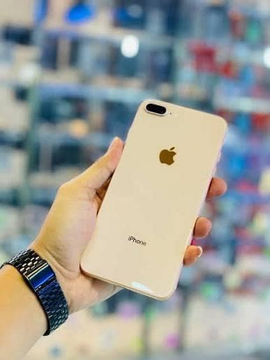 iPhone 8plus PTA approved with box my WhatsApp number 0301/35/64(795