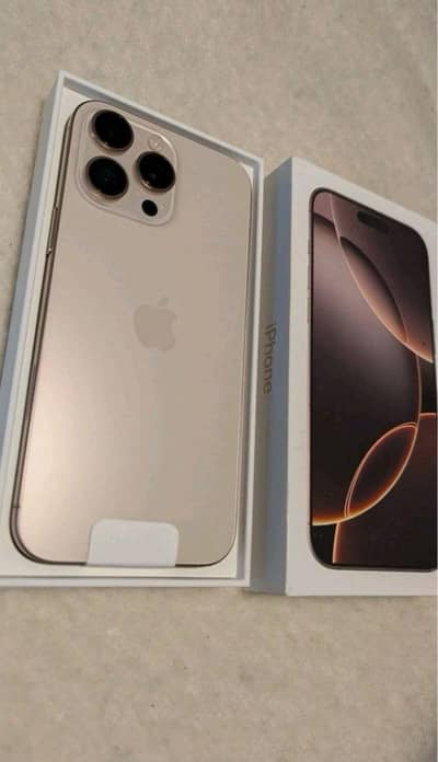 Iphone 16 pro max PTA complete