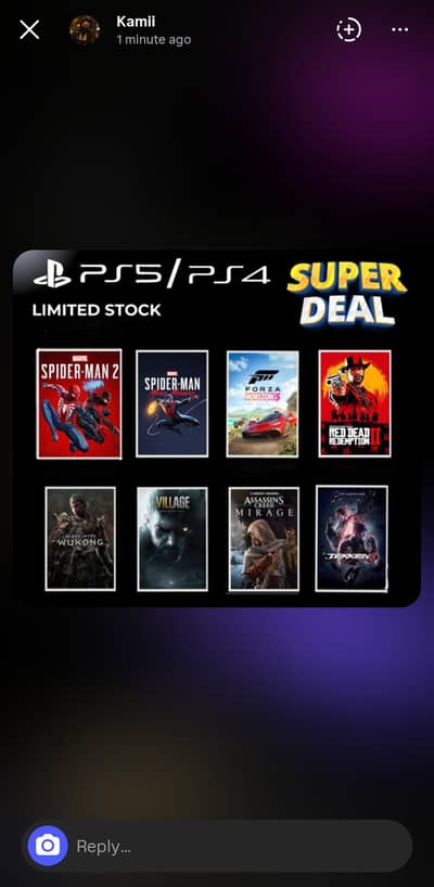 Games Available For PS4 & PS5