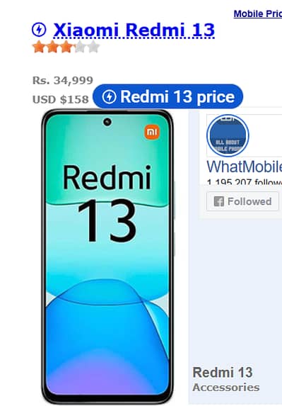 Xiaomi Redmi 13