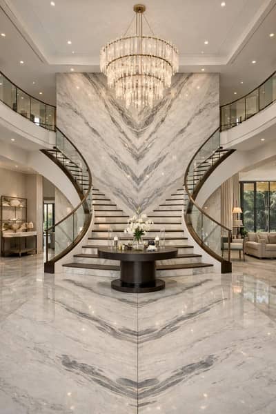 luxury imported white marble slabs and onyx marble