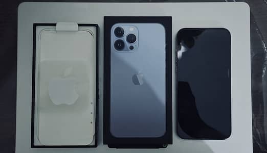 Iphone 13 Pro Max Sierra Blue -Non PTA -256 gb - [US]