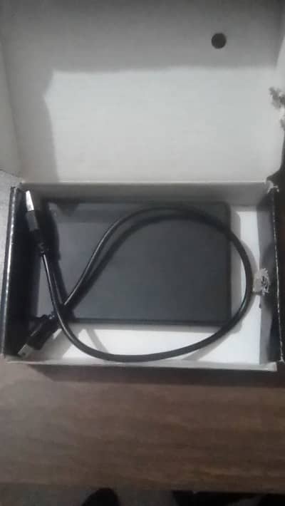 Black case for 2.5 inch hdd drive