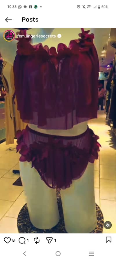 Hot red nightie for sale