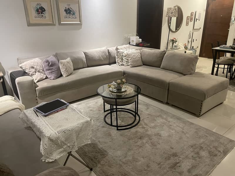 L shape sofa 10