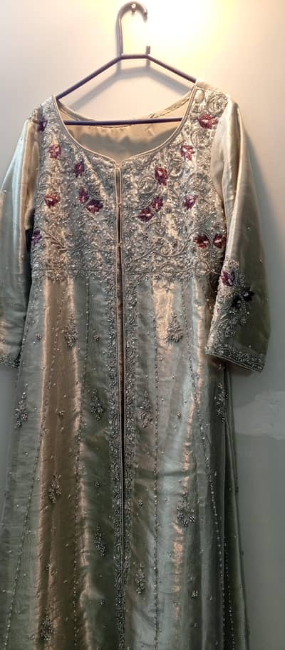 ENGAGEMENT/ WEDDING WEAR BEAUTIFUL MAXI ALL HANDWORK