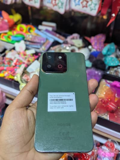 Honor x7c with box and charger