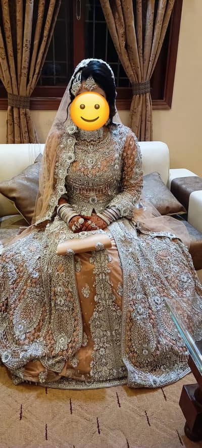 10/10 Valima / Reception/ Nikah Bridal dress for sale , Bridal Maxi