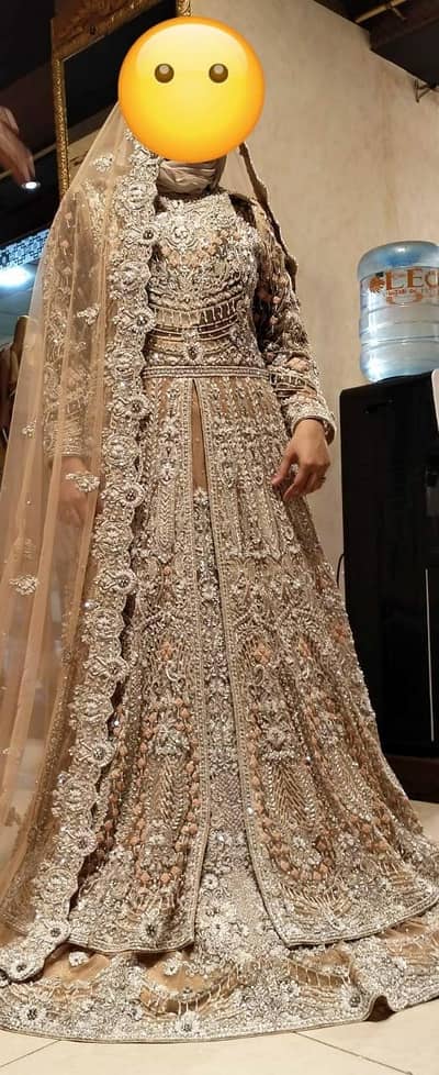 10/10 Valima / Reception/ Nikah Bridal dress for sale , Bridal Maxi