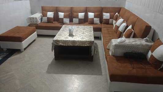 13 seater sofa set L shape bilkul new he 10/10 kisi problem ki waja se