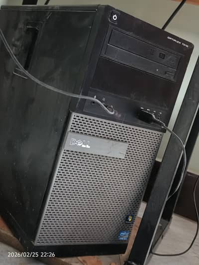 Optiplex 7010 i5 3rd gen Turbo, 20" ViewSonic LED Full HD wide