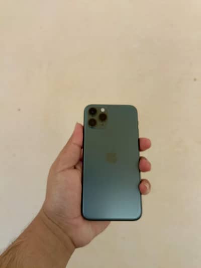 iphone 11 pro 256 gb factory unlocked desplay massage