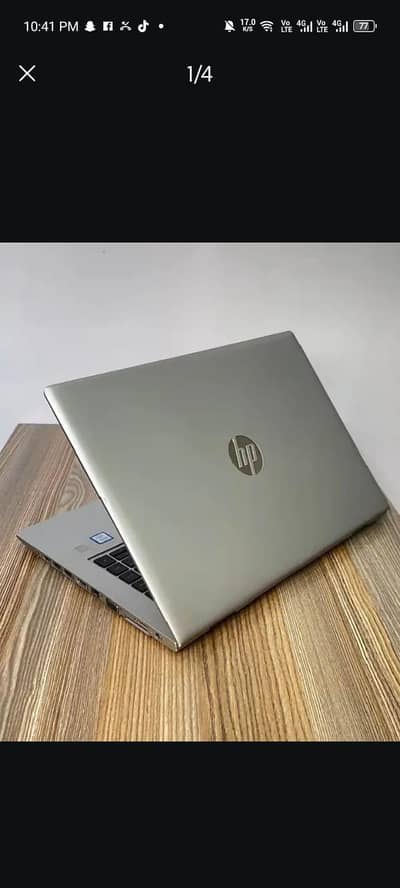 Hp laptop 8th generation H. P pro book  i. 5 8 GB RAM