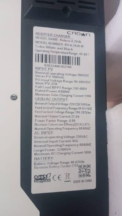 crown 6.2 kw best price