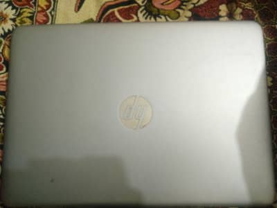 Hp laptop in sliver color