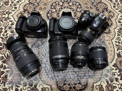 Nikon & Canon Dslr Cameras & Lenses | Clearance Prices