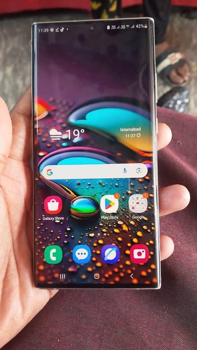 Samsung note 20 ultra 10.9 officel pta 8 256 dull sim