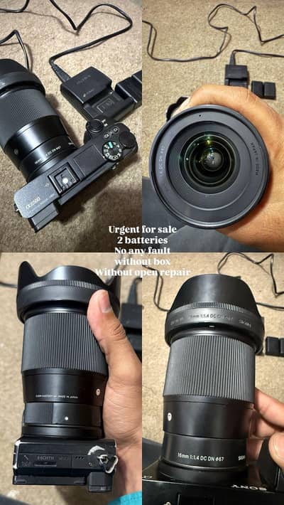 Sony 6500 with 16mm 1.4