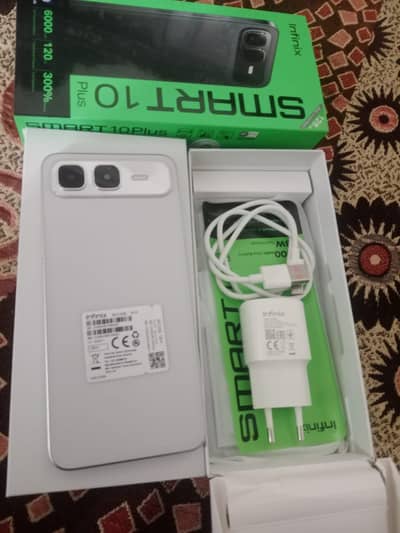Infinix Smart 10 plus 4+4/128 Just open box 1 day use