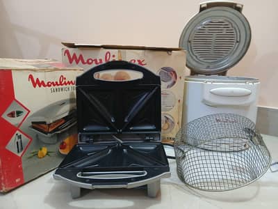  Ramadan Special Offer – Moulinex Deep Fryer + Sandwich Maker