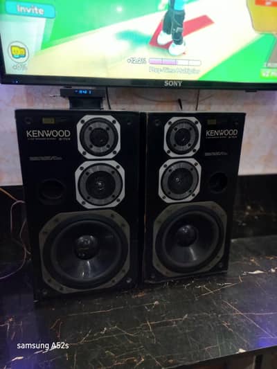 kenwood  3 way speakers