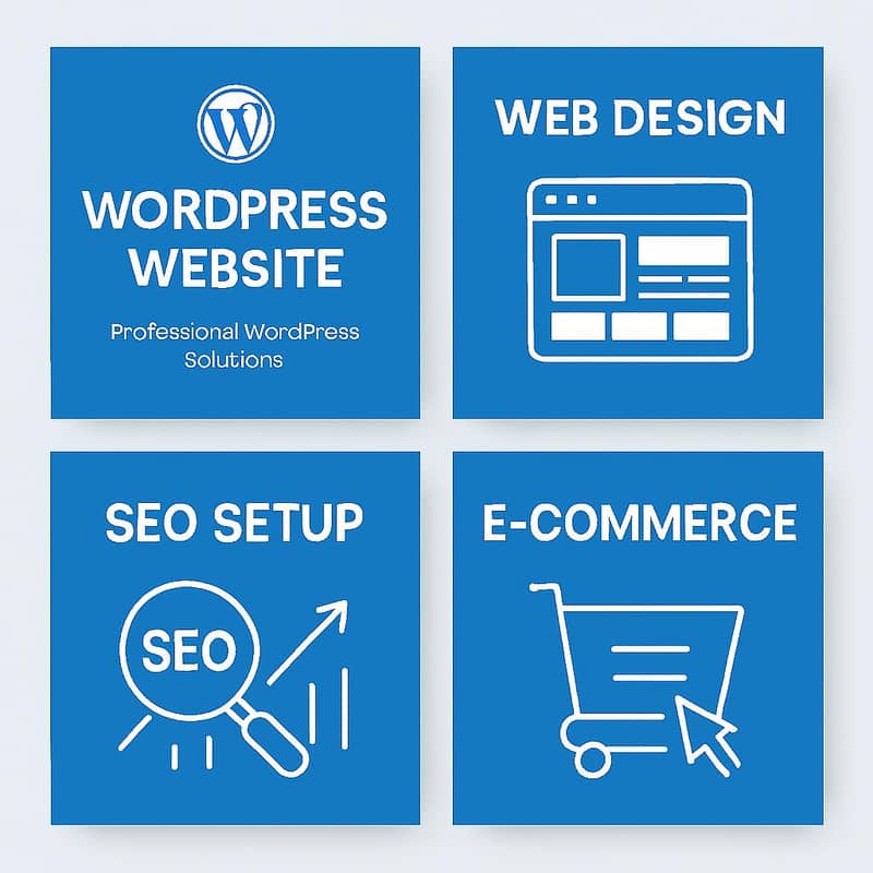 Online wordpress website services 2