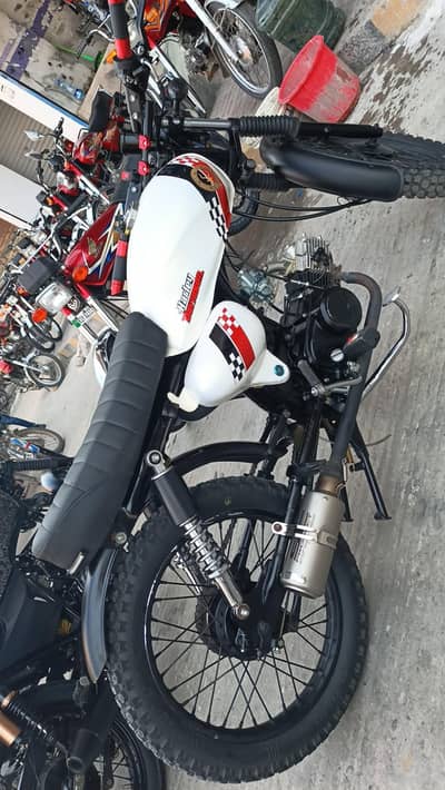 cafy racer exchange simple 70 bike