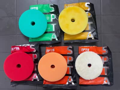 Buffing SPTA Polishing Pads, 5Pc, 5 Inch 125mm