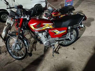 Honda CG 125 2024/25 Islamabad number