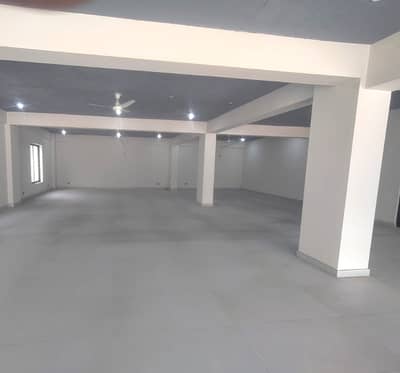 Prime Ground Floor Commercial Space For Rent In I-9 Markaz Islamabad