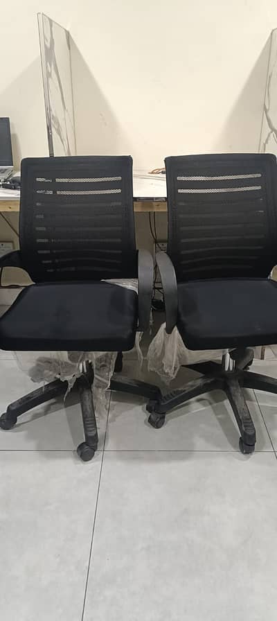 Revolving office chairs 10/10 condition just 2 months used