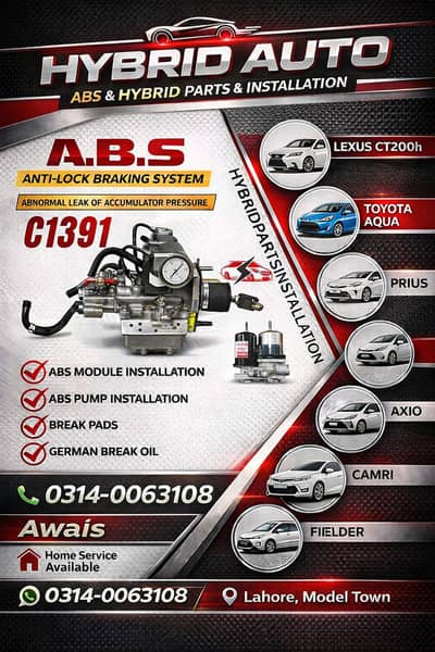 Original ABS Unit? No:03140063108 WhatsApp? Home service available
