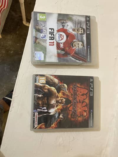 Tekken 6 Fifa 11 PS3 DVD Games