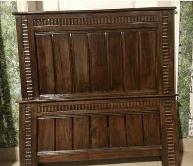 New pure woden single bed