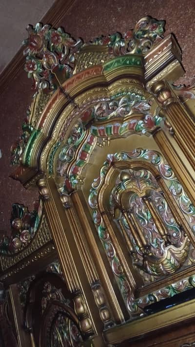 chinyoti furniture, king size bed, bed set double bed, haweli bed